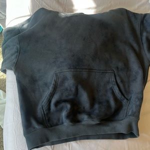 Fabletics black tye die (discontinued) sweatshirt